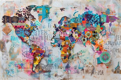 World Map Art 的图像结果