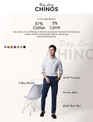 Minus One -Buy Daylong Comfort Chinos & Shorts Online for Men