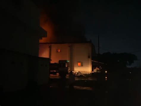 Fire breaks out in three factories in Indore's Palda industrial area ...