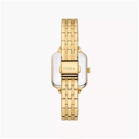 Fossil Colleen Three-Hand Gold-Tone Stainless Steel Watch – The Watch ...