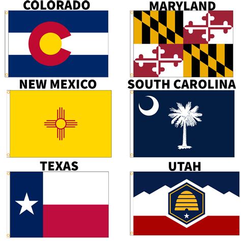 The Best State Flag Designs - Custom Flag Company