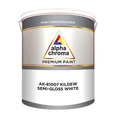 Alpha Chroma Kildew Concrete Paint Semi-Gloss White - Asian Coatings