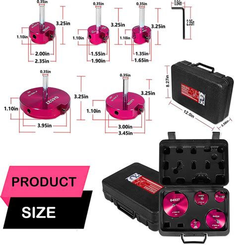 Buy 04520 for PPRK5 Plastic Pipe Fitting Reamer 5 Piece Kit fit into ...