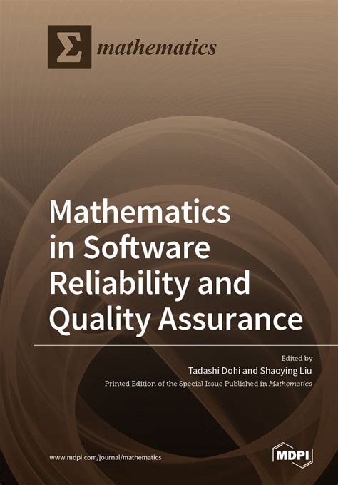 Mathematics in Software Reliability and Quality Assurance | MDPI Books