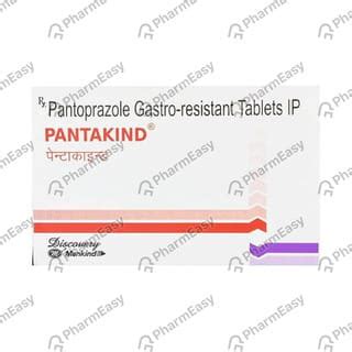 Pantakind 40 MG Tablet (10): Uses, Side Effects, Price & Dosage | PharmEasy