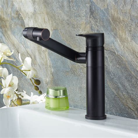 Wash Basin Faucet, Above Counter Rotatable Single Hole Nozzle ...