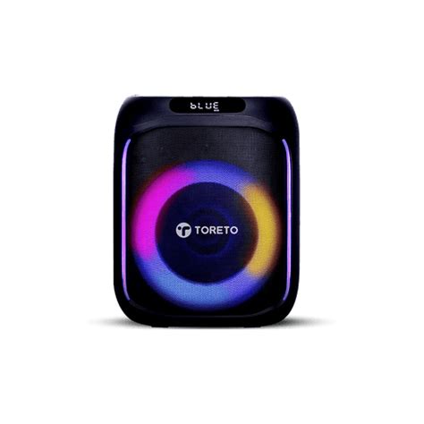 Toreto Party Box 60W Wireless Portable Party Speaker with Bluetooth 5 ...