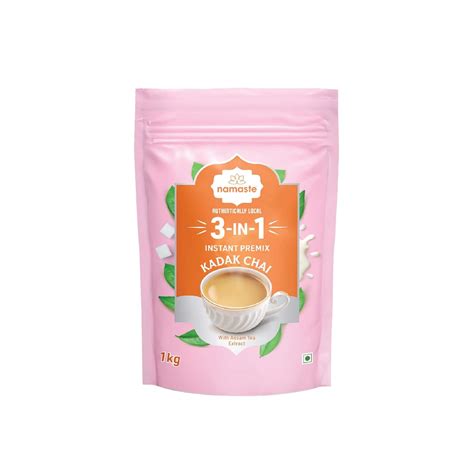 Namaste Chai Instant Tea Premix, Kadak Chai | Value Pack | Assam Tea ...