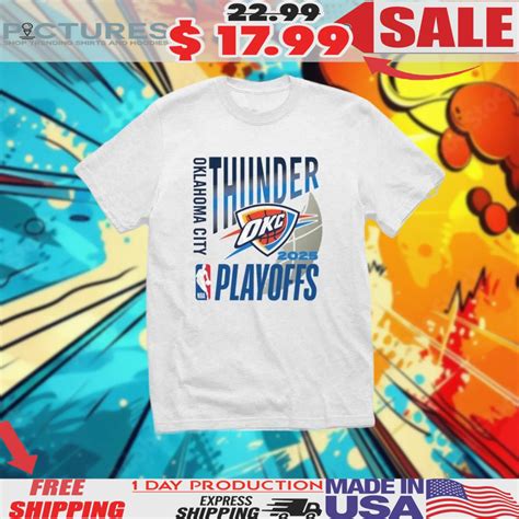 🚛Free Delivery: Okc Thunder Basketball 2025 Playoffs Shirt • , Classic ...