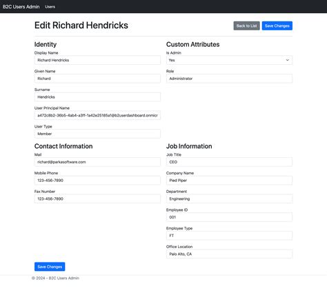 Ad B2C Tutorial 的图像结果