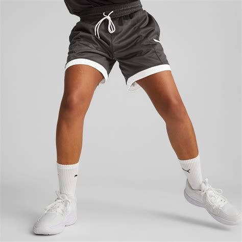 Arc-hitect Mesh Basketball Shorts Women | PUMA Black | PUMA SHOP ALL ...