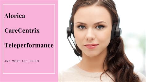 Alorica, CareCentrix, Teleperformance , and more are hiring | The Work ...