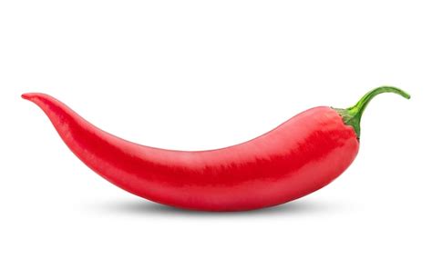 Chili pepper on white background | Premium Photo