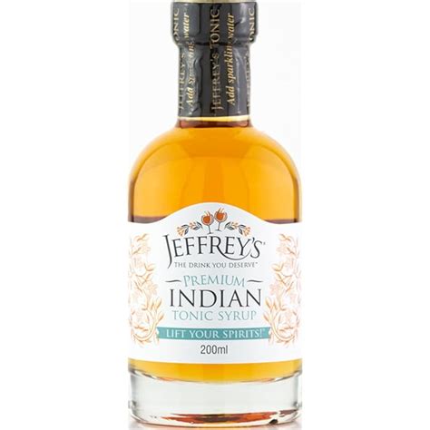 Buy Jeffrey's Tonic Classic Indian Tonic Syrup 200ml | Tonic Syrup for ...