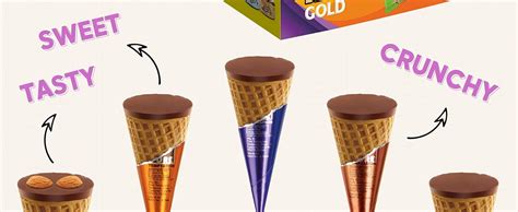 Pure Temptation Chocoblast Choco-Filled Waffle Cones [25 Pieces ...