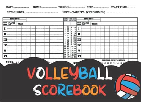 Image result for Volleyball ScoreBook