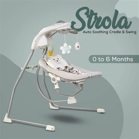 Baybee Automatic Electric Baby Swing Cradle with Adjustable Swing Spee ...