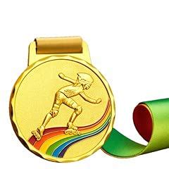 Gold Medals, for Roller Skating Match Winner, Customizable Logo, 1st ...