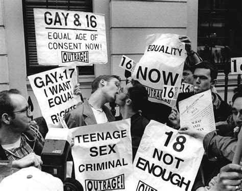 20th anniversary of the equalization of the "age of consent" in the UK ...