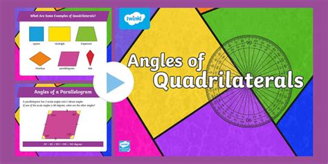 Angles of Quadrilaterals PowerPoint