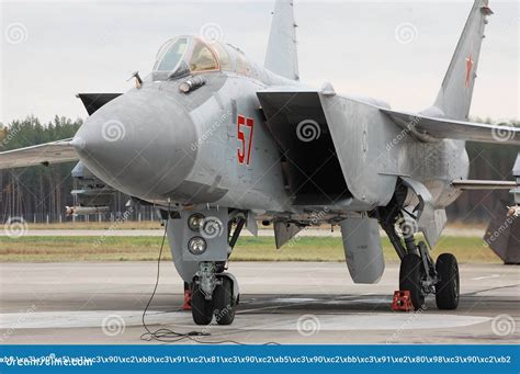 MiG-31 stock image. Image of foxhound, supersonic, modern - 25064379