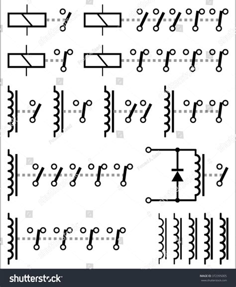 Electrical Relay Symbols