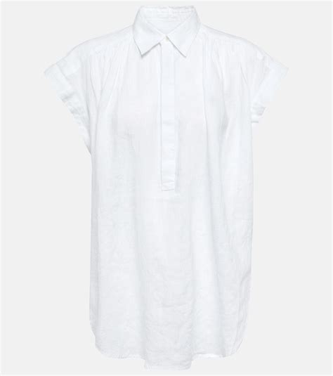 Linen polo shirt in white - Polo Ralph Lauren | Mytheresa