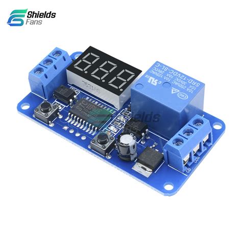 Digitla LED Display DC 12V NE555 Delay Time Relay | Ubuy India