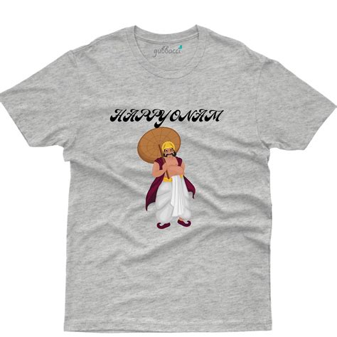King Mahabali Design T-Shirt - Onam Tee Design Collection | Gubbacci