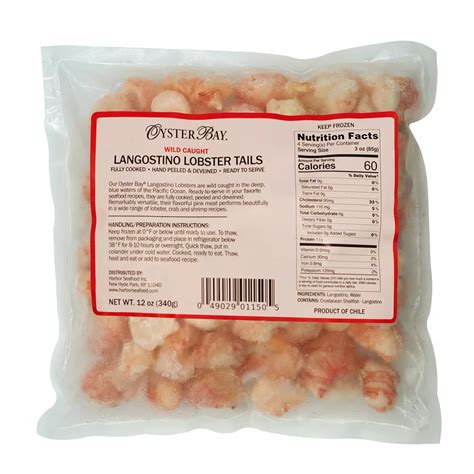 Harbor Seafood Frozen Wild Caught Langostino Lobster Tails - Shop ...