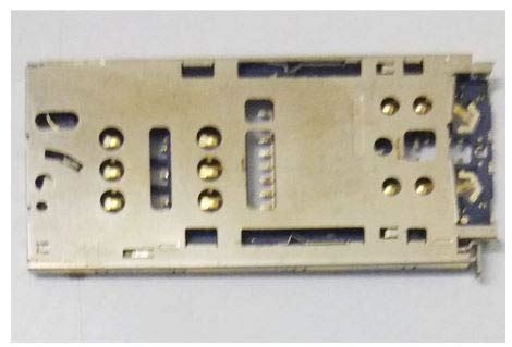 (HUKATO) SIM Card Reader Holder Connector Tray Slot Cable Compatible ...