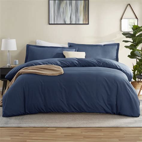 Plain Blue Duvet Cover Set at Brock Clemes blog