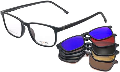 Buy Grey Jack Spectacle Sunglasses Clear For Men & Women Online @ Best ...