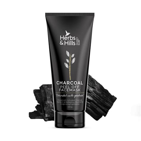 Herbal Charcoal Face Mask for Blackheads | Peel-Off & Care – HERBS AND ...