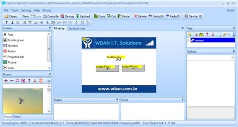 Image result for Nextion Button Example