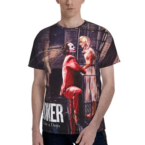 Jokers T Shirt 3d Printed Crewneck Graphic Short Sleeve Tees For Mens ...