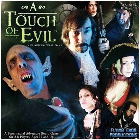 Flying Frog Productions A Touch of Evil Supernatural Party & Fun Board ...