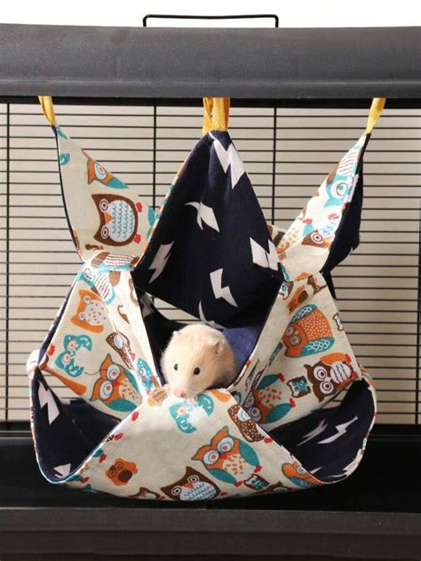 Small Animal Hammock, Pet Cage Accessories, Hamster Swing Bed ...
