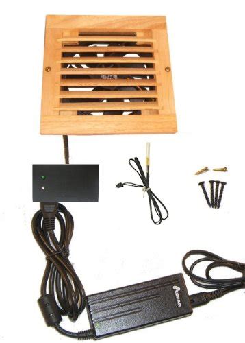 Coolerguys CabCool1201 Single 120mm Fan Cooler Kit with Custom Wood ...
