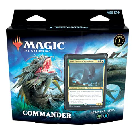 Magic: The Gathering Commander Legends Commander Deck - Reap the Tides