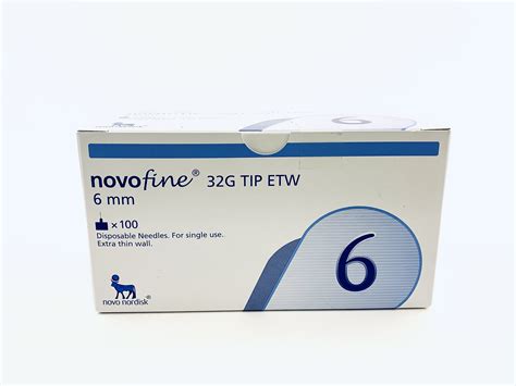 Shop NovoFine Pen Needle Tips 6mm x 32G | Richmond Square Pharmacy