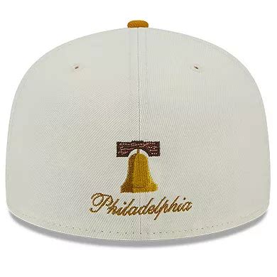 Men's New Era White Philadelphia Phillies City Icon 59FIFTY Fitted Hat