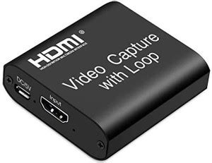 ROTO Video Capture Card with Loop Out, 4K HD 1080P 60FPS USB 2.0 ...