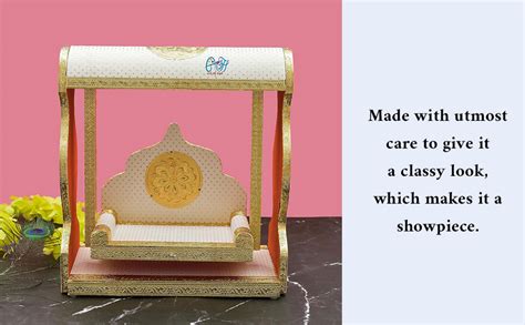 Buy Archna Handicraft Wooden Laddu Gopal Jhula, Shri Krishna Jhula ...