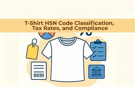 T-Shirt HSN Code: Classification, GST Rates & Compliance