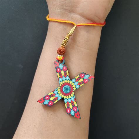 Alphabet A Rakhi for Brother , Bhaiya , Bhai – Bhai Please India