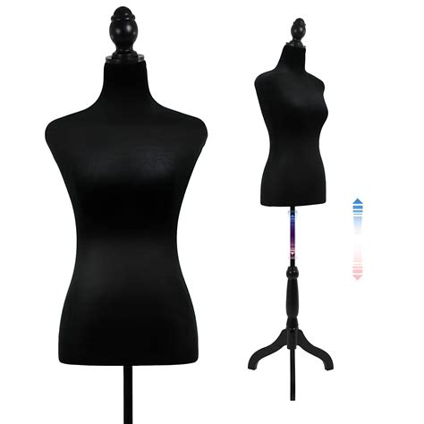 Buy Female Mannequin Body with Wooden Tripod Stand, 50-63 Inch ...