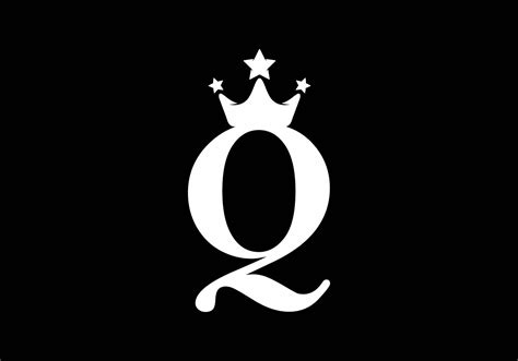 Download Letter Q With Crown Wallpaper | Wallpapers.com