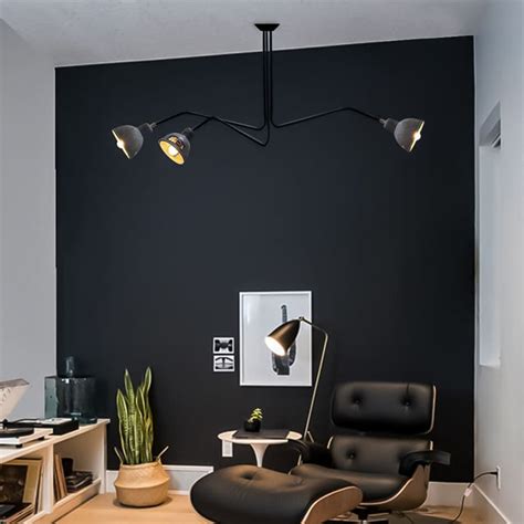 Mid-Century Modern Lamps Interior Design – The Black Steel