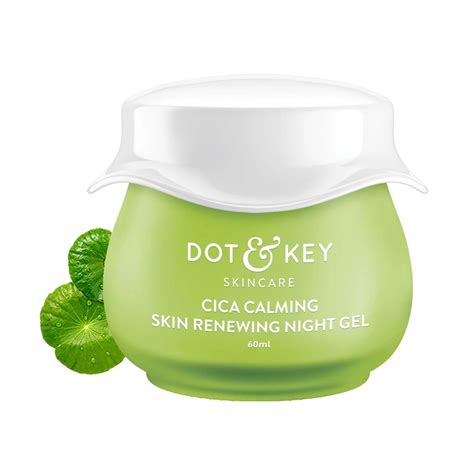Buy Dot & Key CICA Calming Skin Renewing Night Gel | for Sensitive ...
